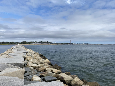 Looking back toward Provincetown