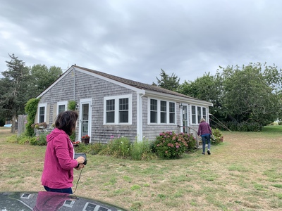 The house Ann Galvani's mother built by herself.